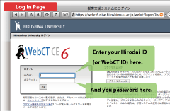 Enter your ID and Password